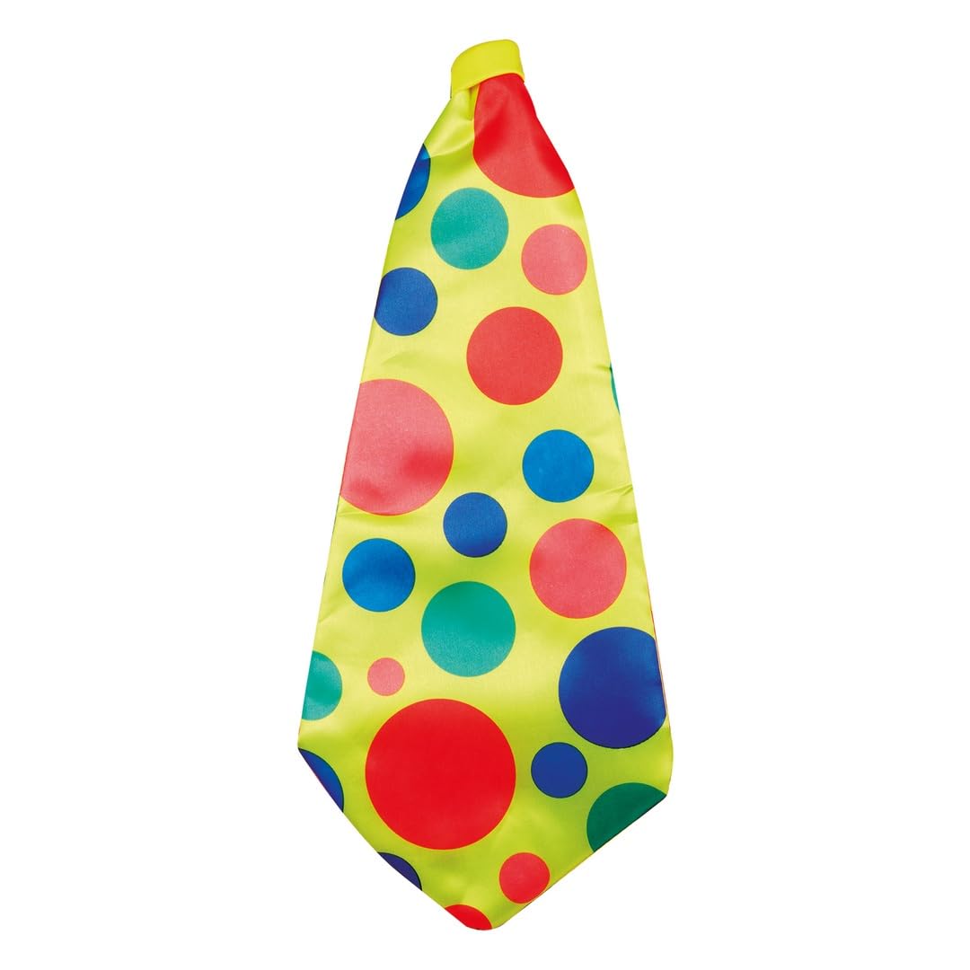 ptit-clown-14525-riesen-clown-krawatte-50-x-20-cm-mehrfarbig image 1