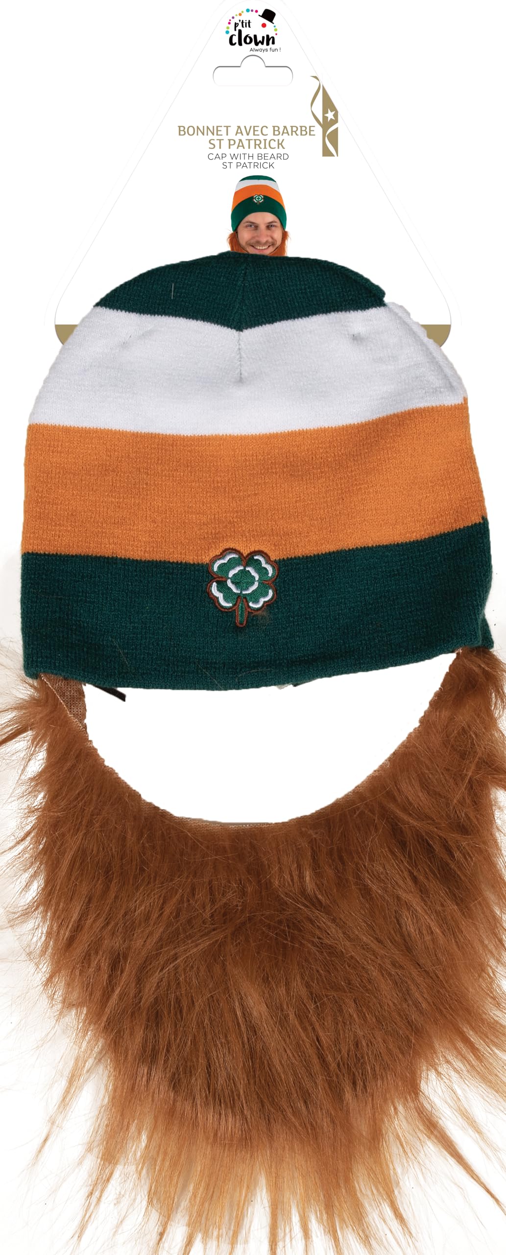 p-tit-clown-m-tze-flagge-st-patrick-s-day-mit-bart image 4