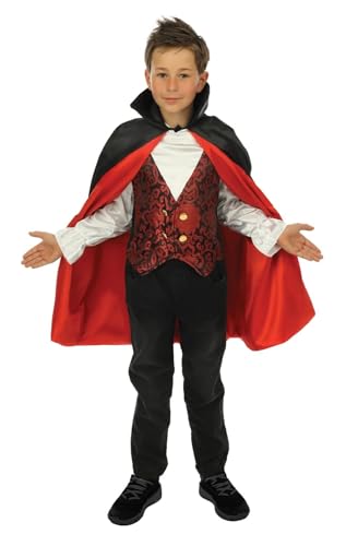 ptit-clown-vampirkost-m-junge-mit-umhang-und-weste image 6