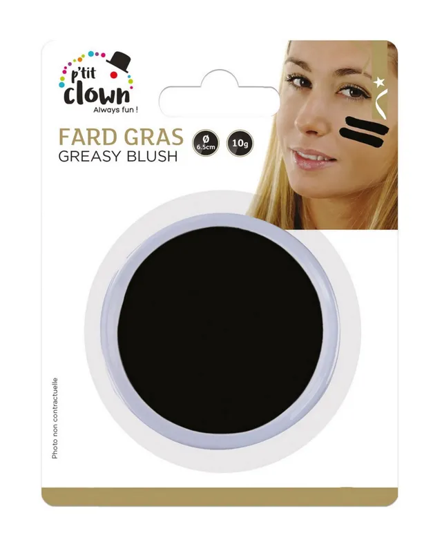 ptit-clown-fett-schminke-palette-rund-schwarz-10-g image 1