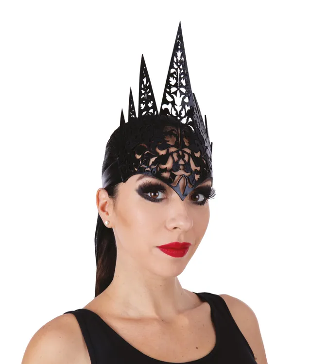 p-tit-clown-k-nigin-krone-schwarz-kost-m-accessoire-22926 image 1