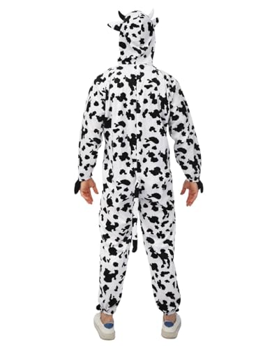 ptit-clown-kuh-kost-m-erwachsene-unisex-overall-mit-kapuze image 8