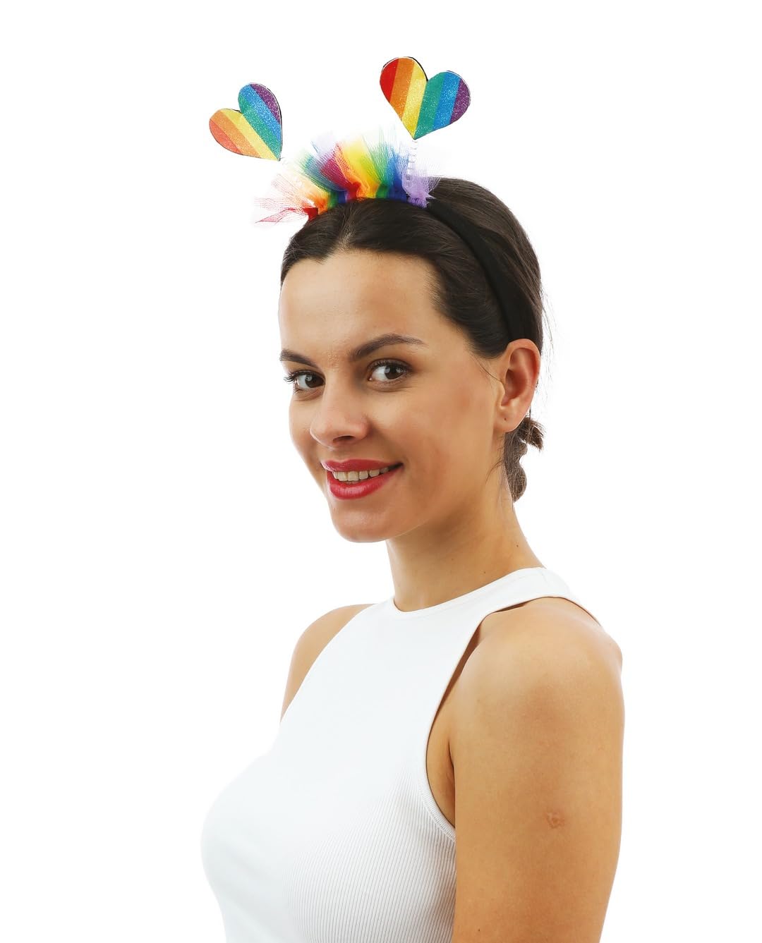 p-tit-clown-haarreif-regenbogen-herz-pride-einhorn-accessoire image 3