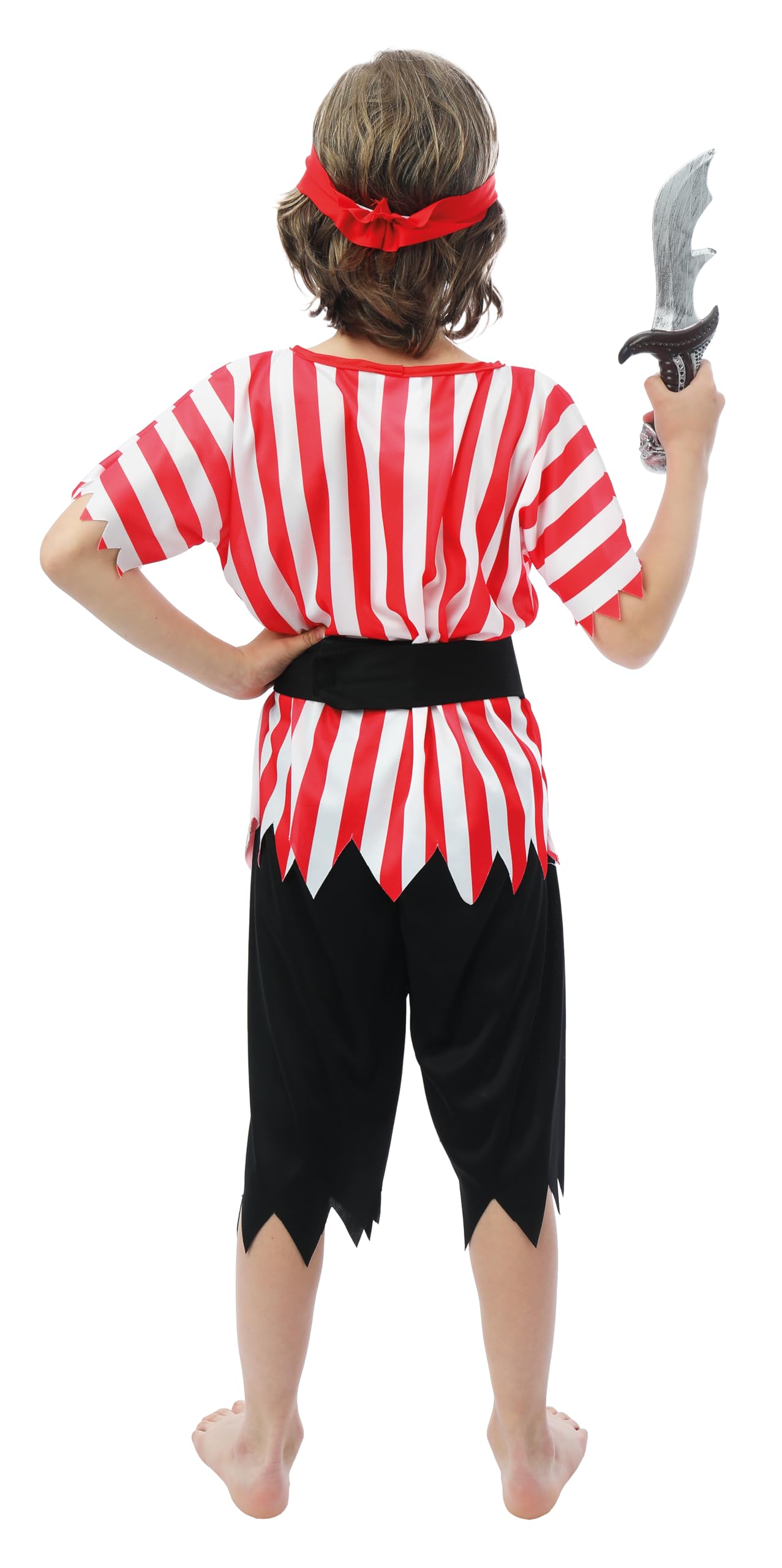 p-tit-clown-piratenkost-m-f-r-kinder-komplettes-jungen-outfit-f-r-karneval-hallo image 3