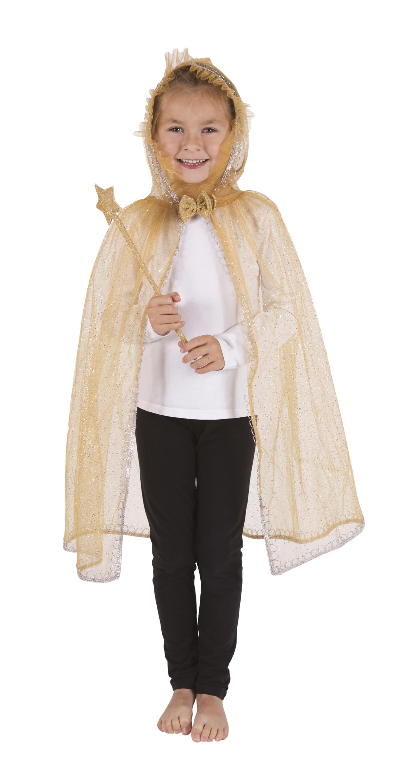 ptit-clown-zubeh-r-set-glitzerprinzessin-m-dchen-einheitsgr-e-gold image 3