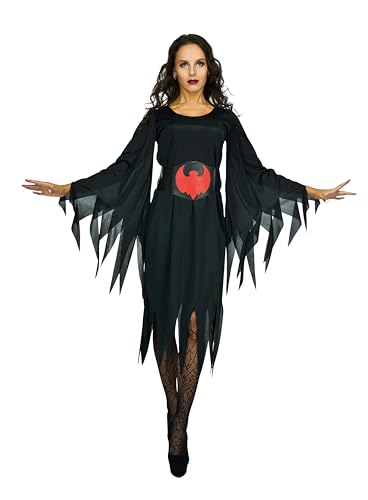 p-tit-clown-fledermauskost-m-erwachsene-kleid-mit-g-rtel image 5