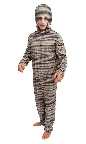 p-tit-clown-mumie-kost-m-f-r-erwachsene-overall-mit-kapuze image 8