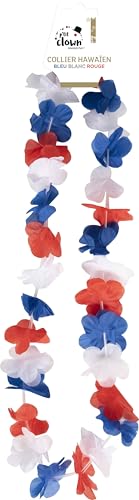 p-tit-clown-58000-hawaii-blumenkette-frankreich-blau-wei-rot-50-cm image 7