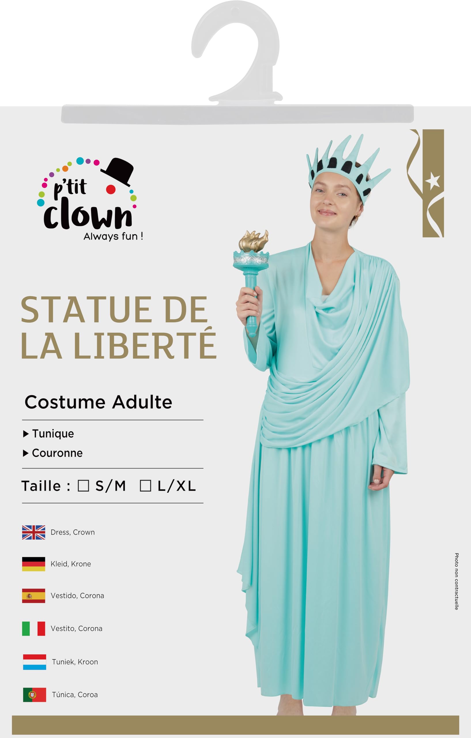 p-tit-clown-21173-freiheitsstatue-kost-m-erwachsene-l-xl image 5
