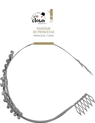 p-tit-clown-15104-prinzessinnen-diadem-luxus-versilbertes-metall-mit-strass-einh image 7