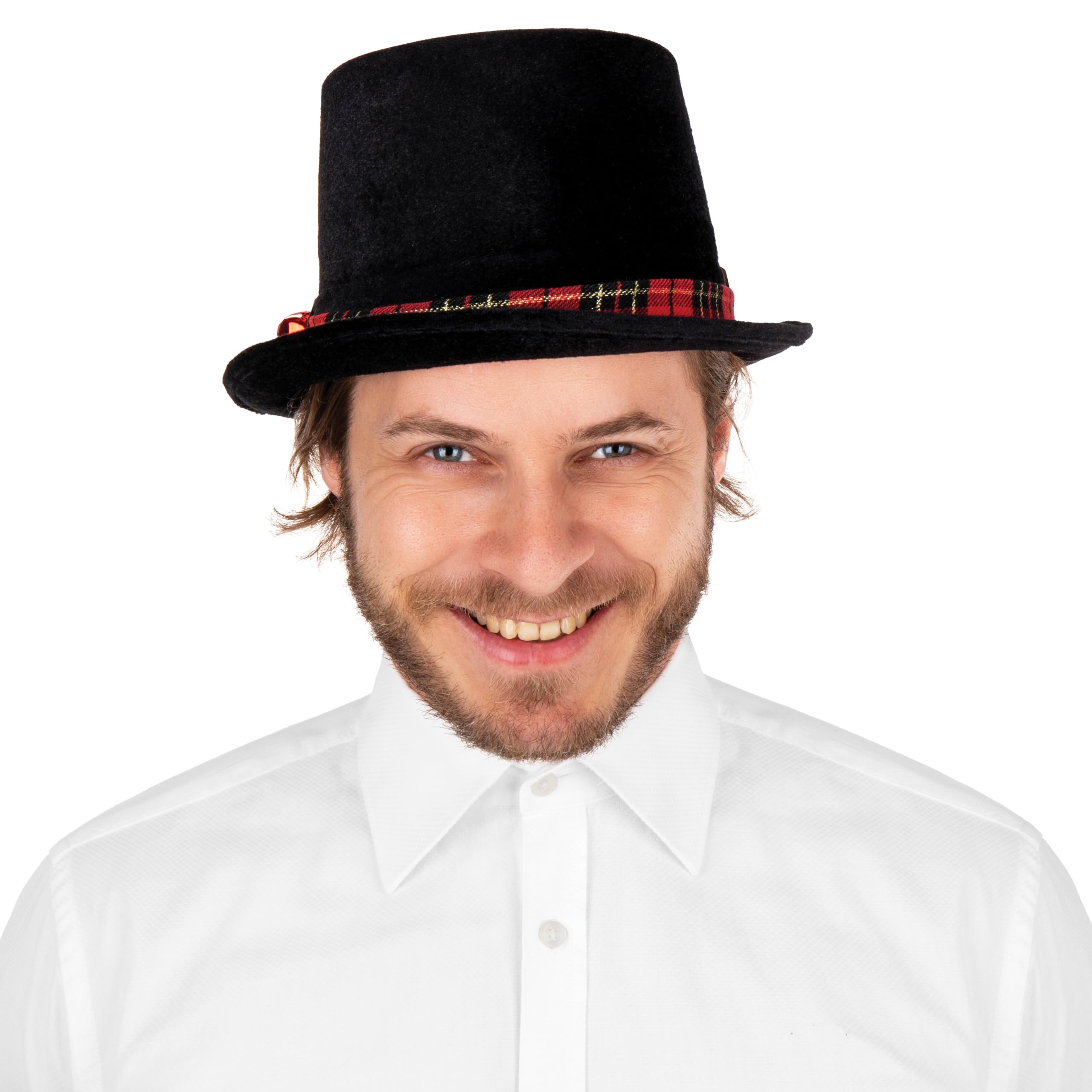 p-tit-clown-22372-schneemannhut-schwarz-band-farbe-zuf-llig image 2