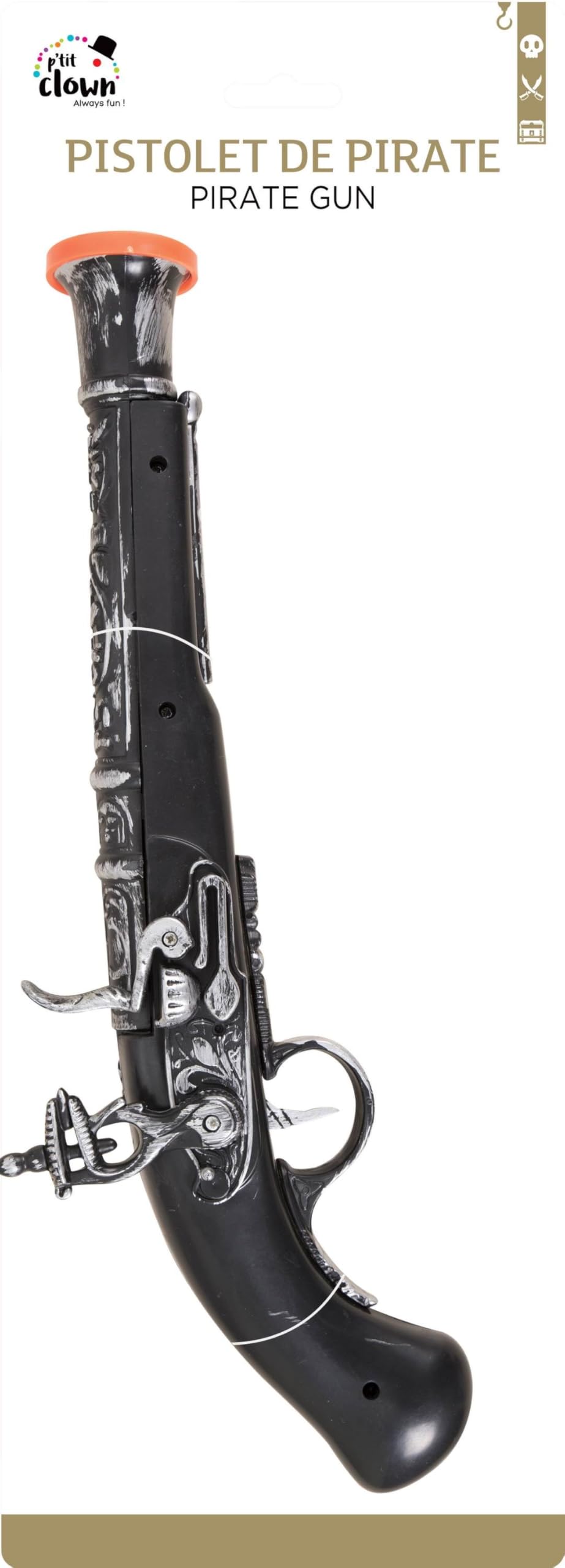 ptit-clown-piratenpistole-35-cm-kost-m-accessoire image 4