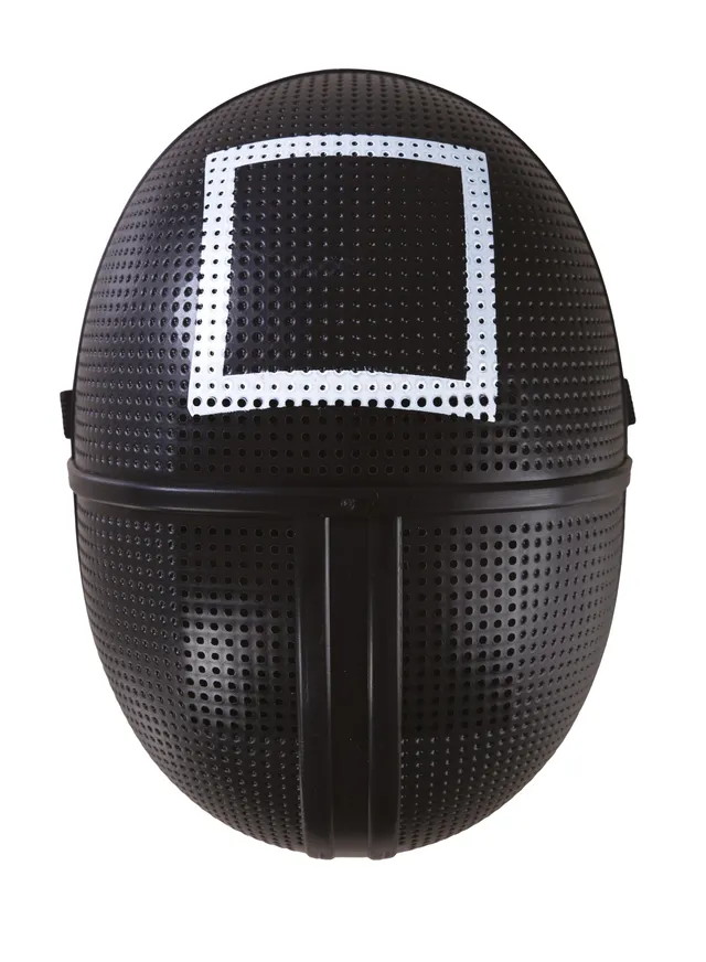 ptit-clown-maske-quadratisch-schwarz-einheitsgr-e image 1
