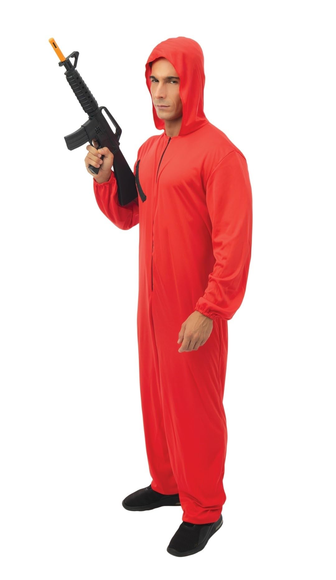 p-tit-clown-r-uber-kost-m-erwachsene-roter-overall-mit-kapuze-s-m image 2