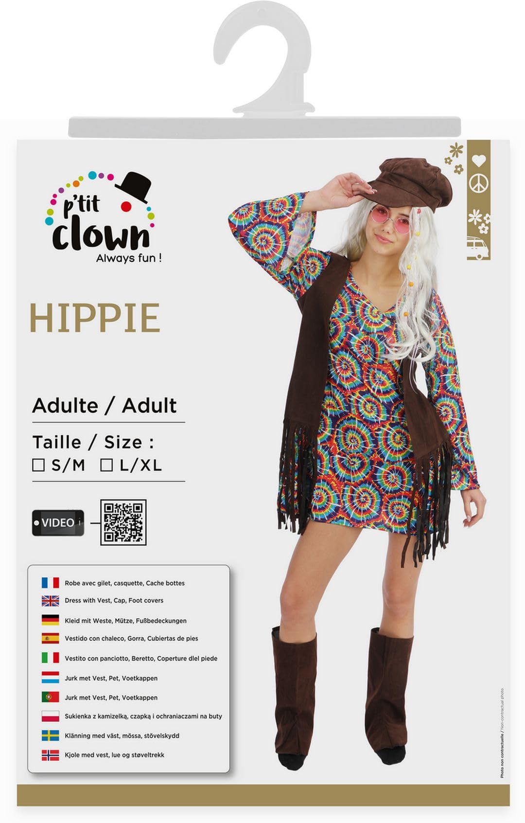 p-tit-clown-re66419-hippie-kost-m-damen-l-xl-erwachsenen-kost-m image 4