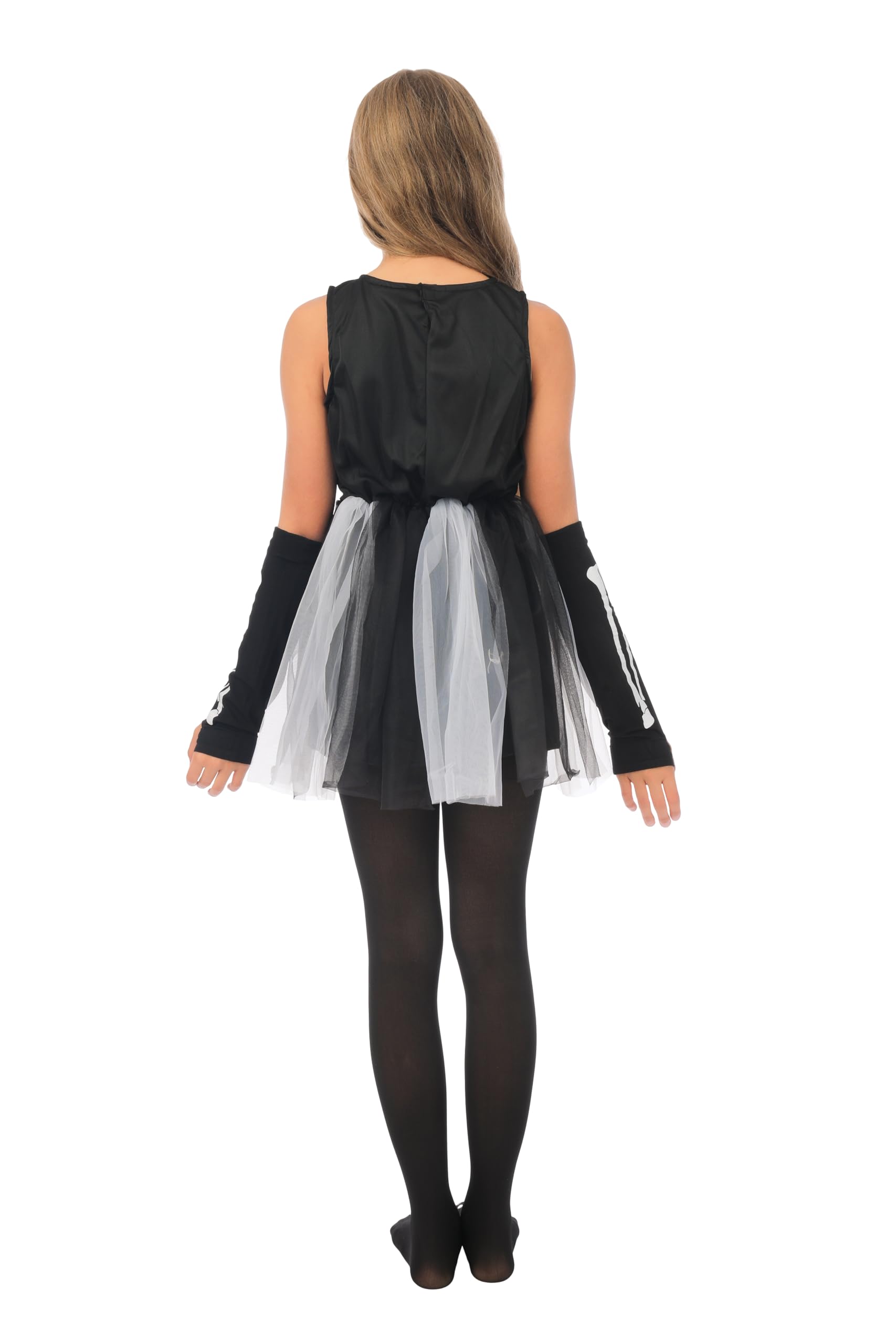 ptit-clown-skelettkost-m-m-dchen-halloween-kinderkost-m image 3