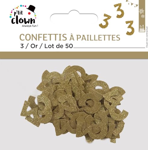 p-tit-clown-glitzer-konfetti-zahl-3-gold-50-st-ck-tischkonfetti image 5