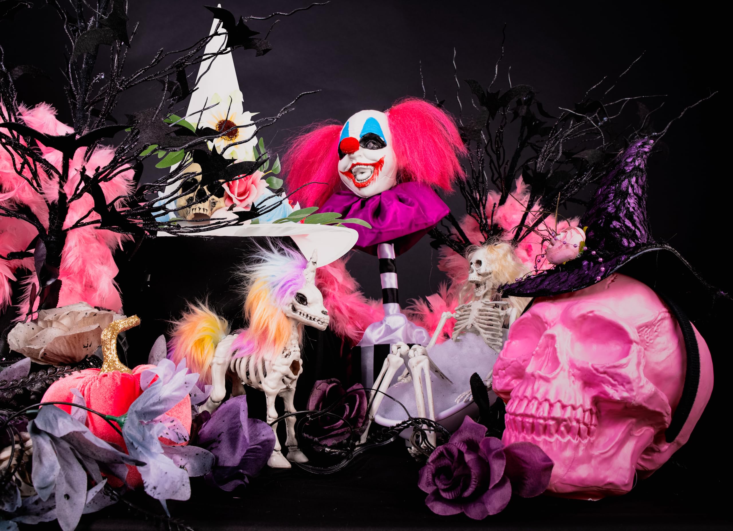 p-tit-clown-23535-halloween-automat-clown-animatronic-45-cm-mit-sound-und-licht image 2