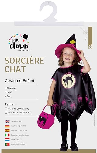 ptit-clown-22006-kinderkost-m-hexe-katze-3-4-jahre image 7