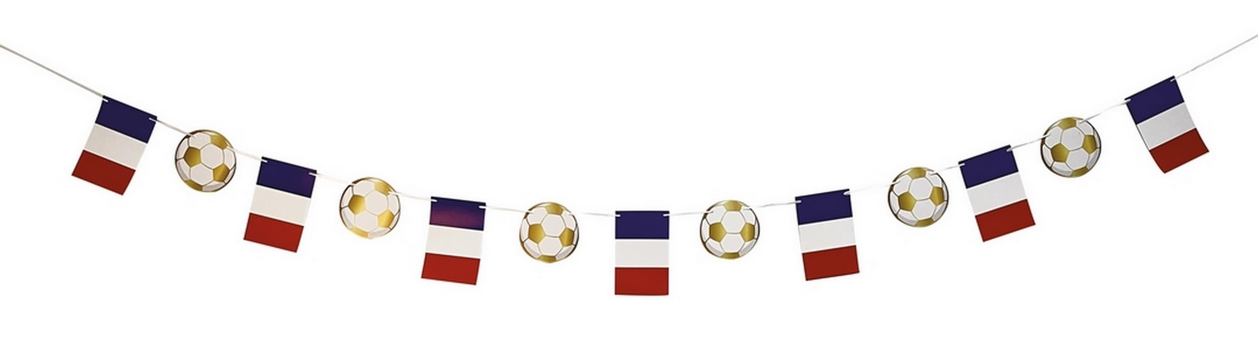 p-tit-clown-wimpelkette-und-luftballons-frankreich-5-meter-papier image 1