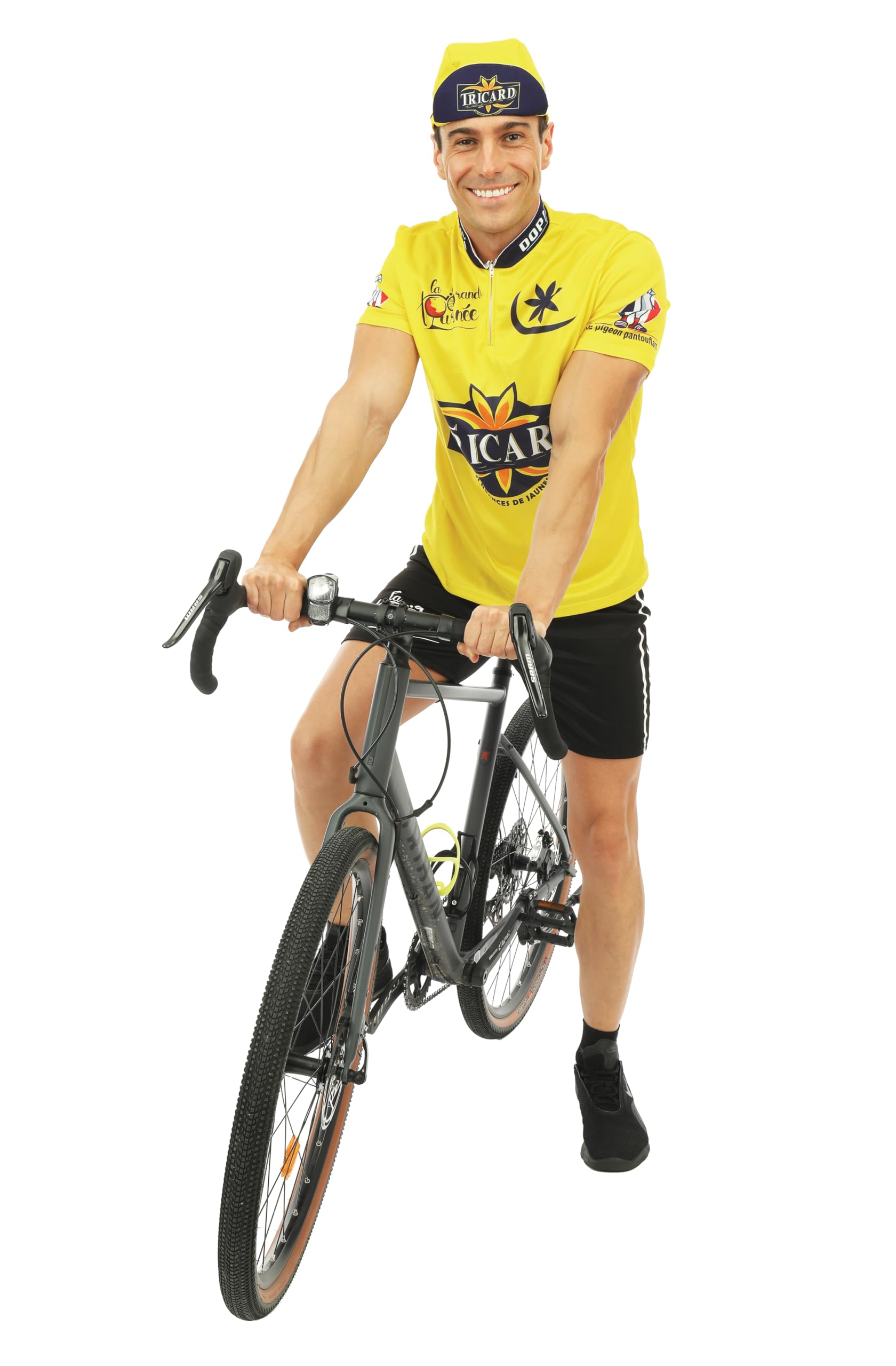 ptit-clown-radfahrerkost-m-f-r-erwachsene-mit-t-shirt-shorts-und-m-tze image 5