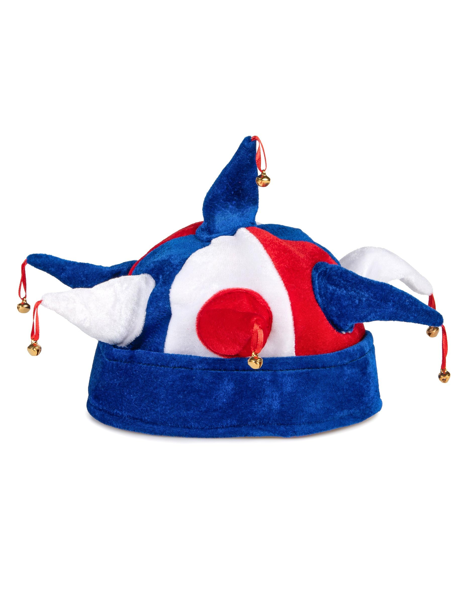 p-tit-clown-narrenhut-blau-wei-rot-frankreich-fan image 1