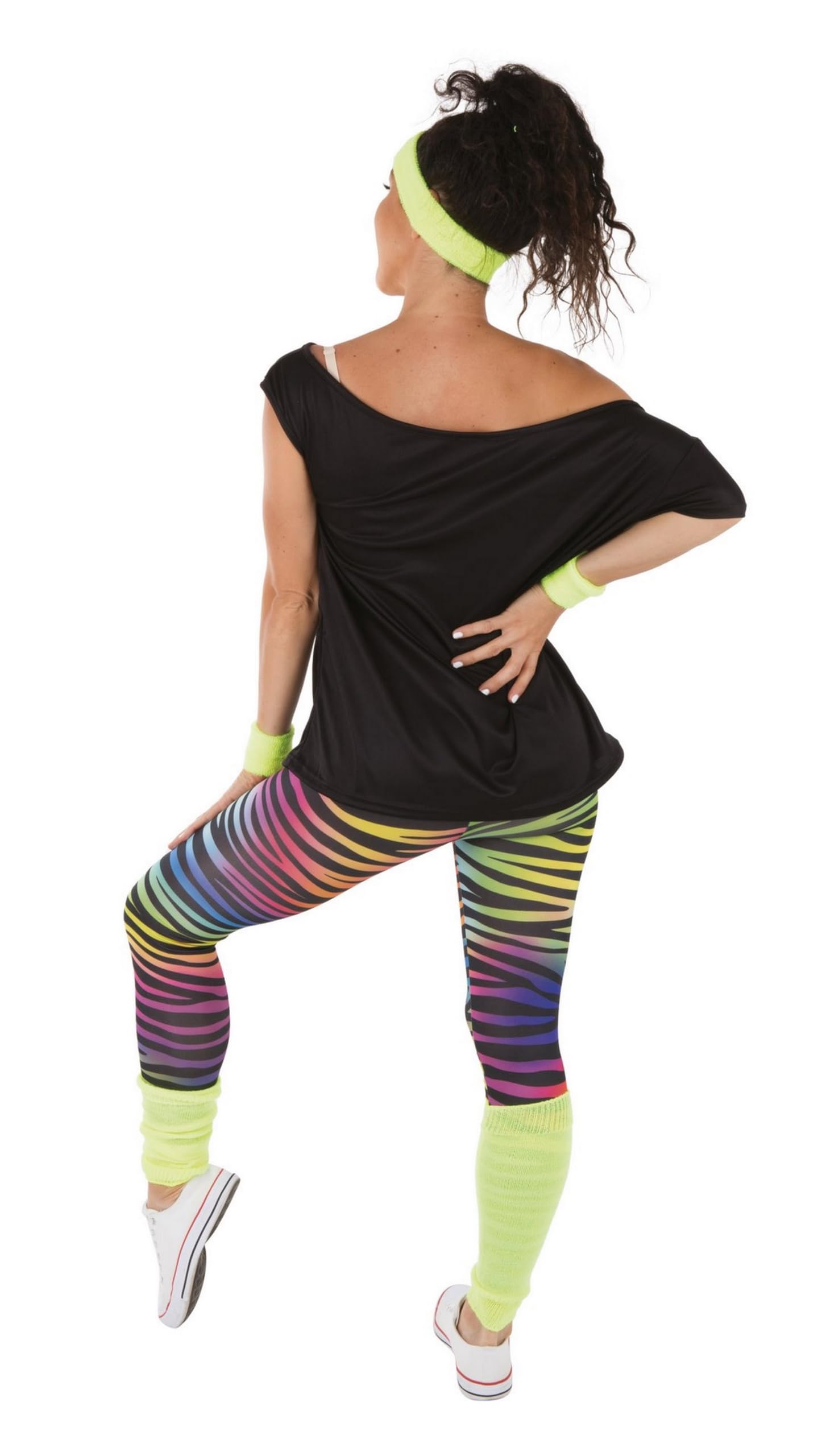 p-tit-clown-re22764-kost-m-set-i-love-80er-jahre-gelb image 3