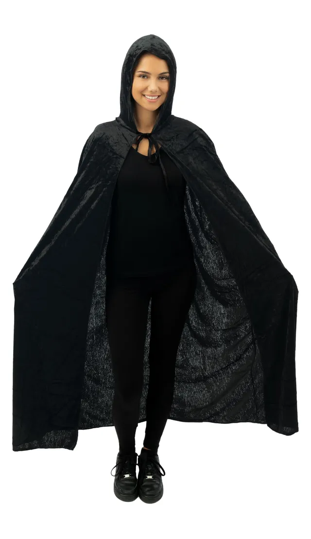ptit-clown-16211-cape-velours-kost-mcape-mit-kapuze-schwarz-1-40-m-einheitsgr-e image 1