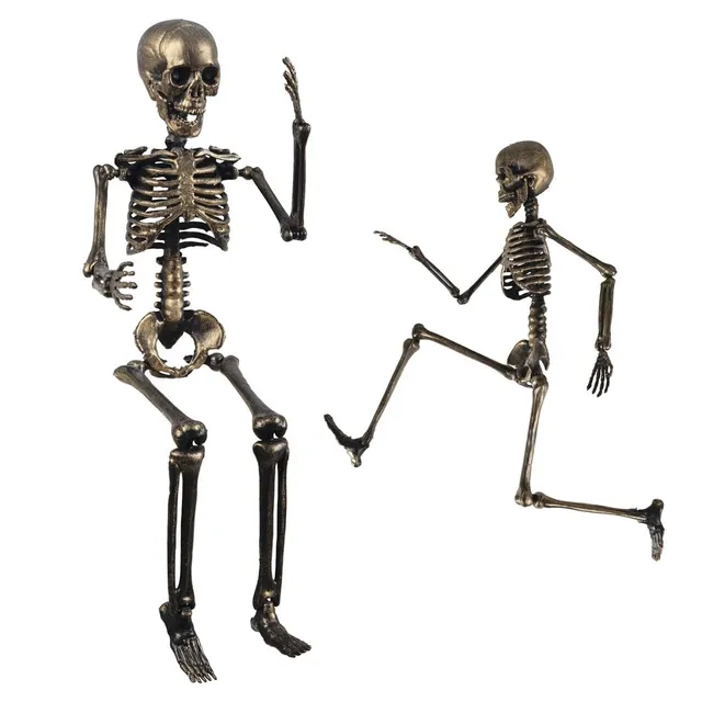 p-tit-clown-23569-skelett-beweglich-antik-bronze-40-cm-kunststoff image 1