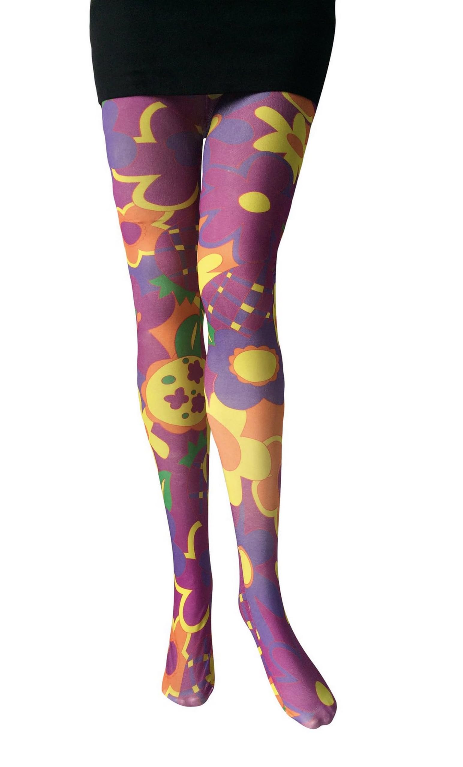 p-tit-clown-74410-strumpfhose-psychedelic-mehrfarbig-one-size image 1