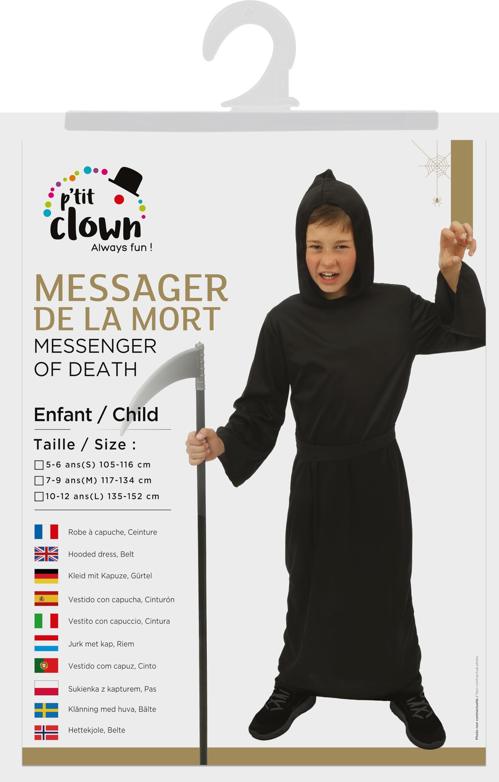 p-tit-clown-bote-der-nacht-kost-m-kinder-m-7-9-jahre image 3
