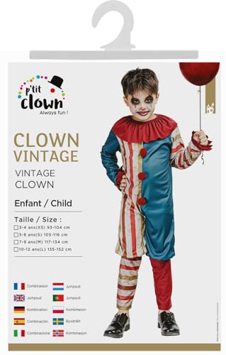p-tit-clown-vintage-clown-kost-m-kinder-10-12-jahre image 7