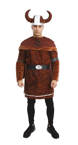 p-tit-clown-wikinger-kost-m-f-r-die-ganze-familie-herren-l-xl-polyester-f-r-karn image 8