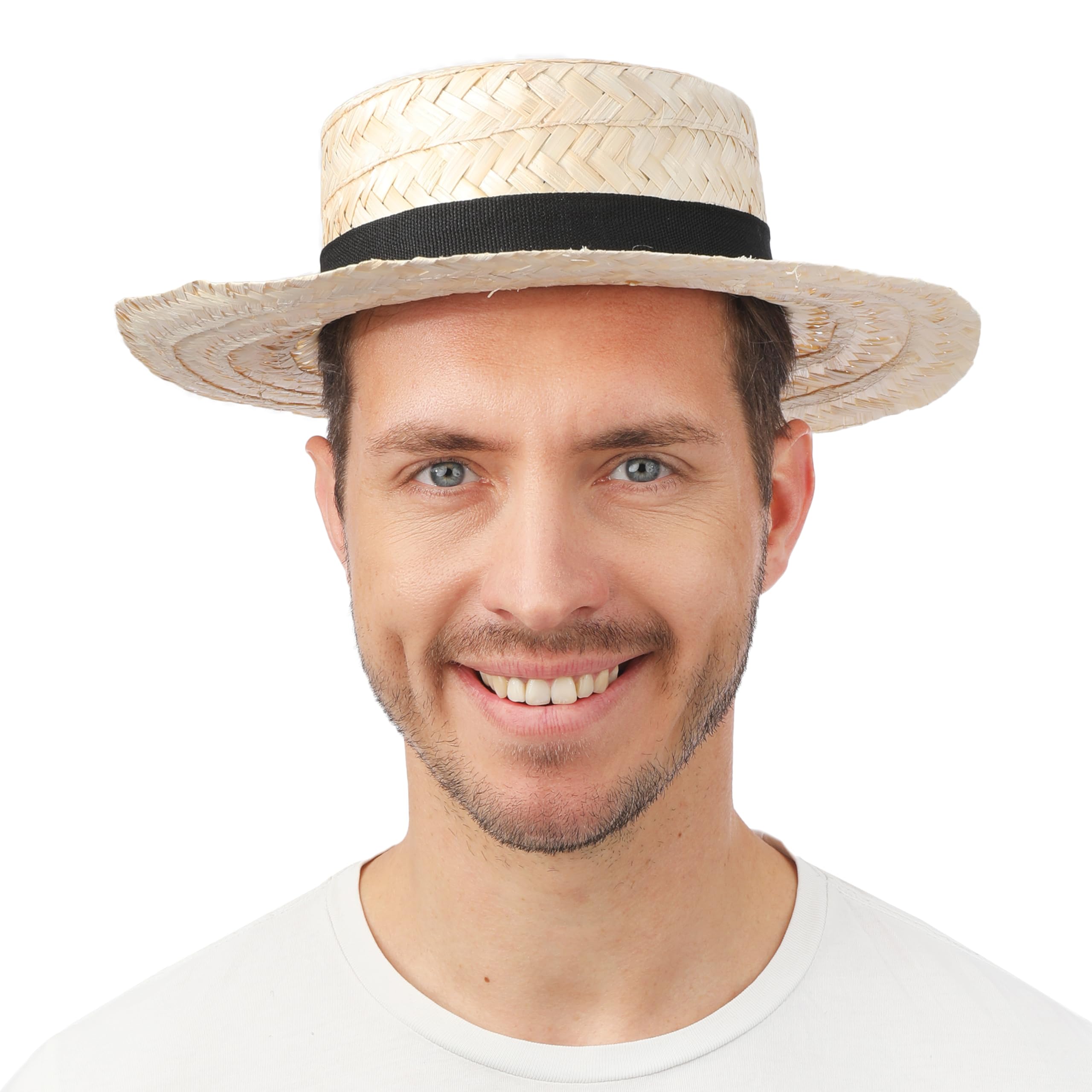 ptit-clown-27010-canotier-strohhut-erwachsene-beige image 5