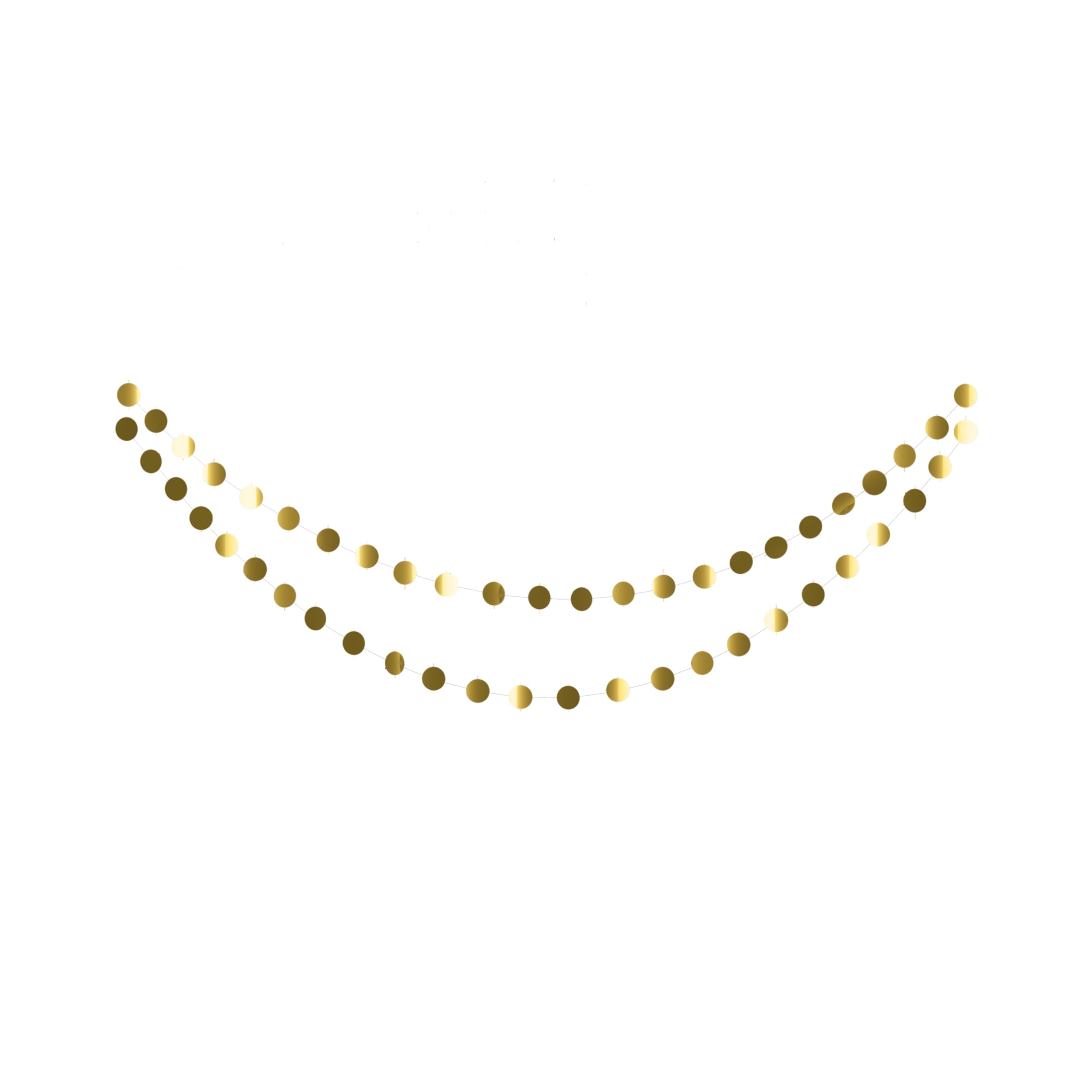 p-tit-clown-re22606-girlande-mini-scheiben-gold-5-m-party-girlande image 1