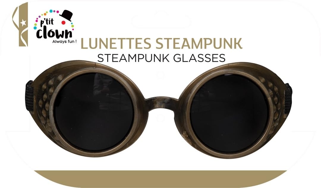 p-tit-clown-steampunk-brille-69100-verstellbar-unisex-erwachsene image 6