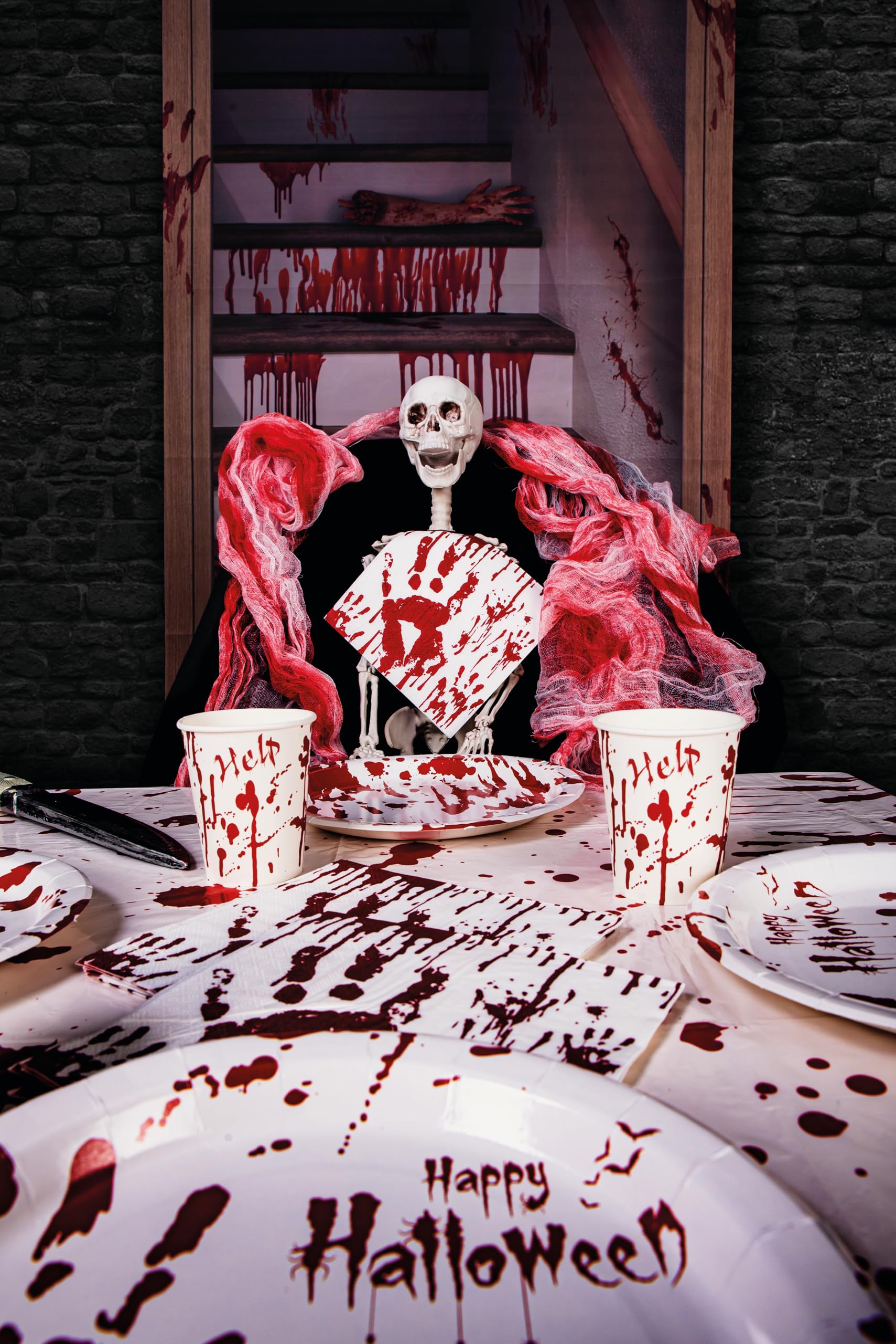 p-tit-clown-23497-t-rdekor-blutige-treppe-halloween image 2