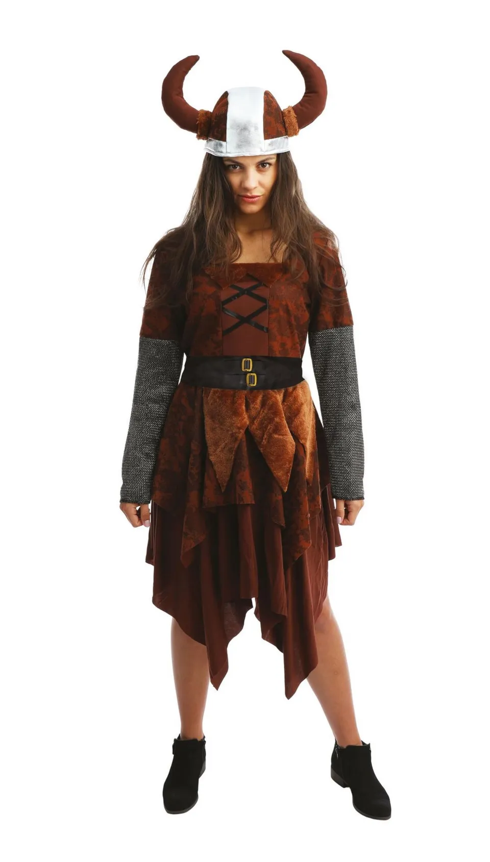 p-tit-clown-wikinger-kost-m-f-r-damen-authentisches-polyester-outfit-f-r-karneva image 1