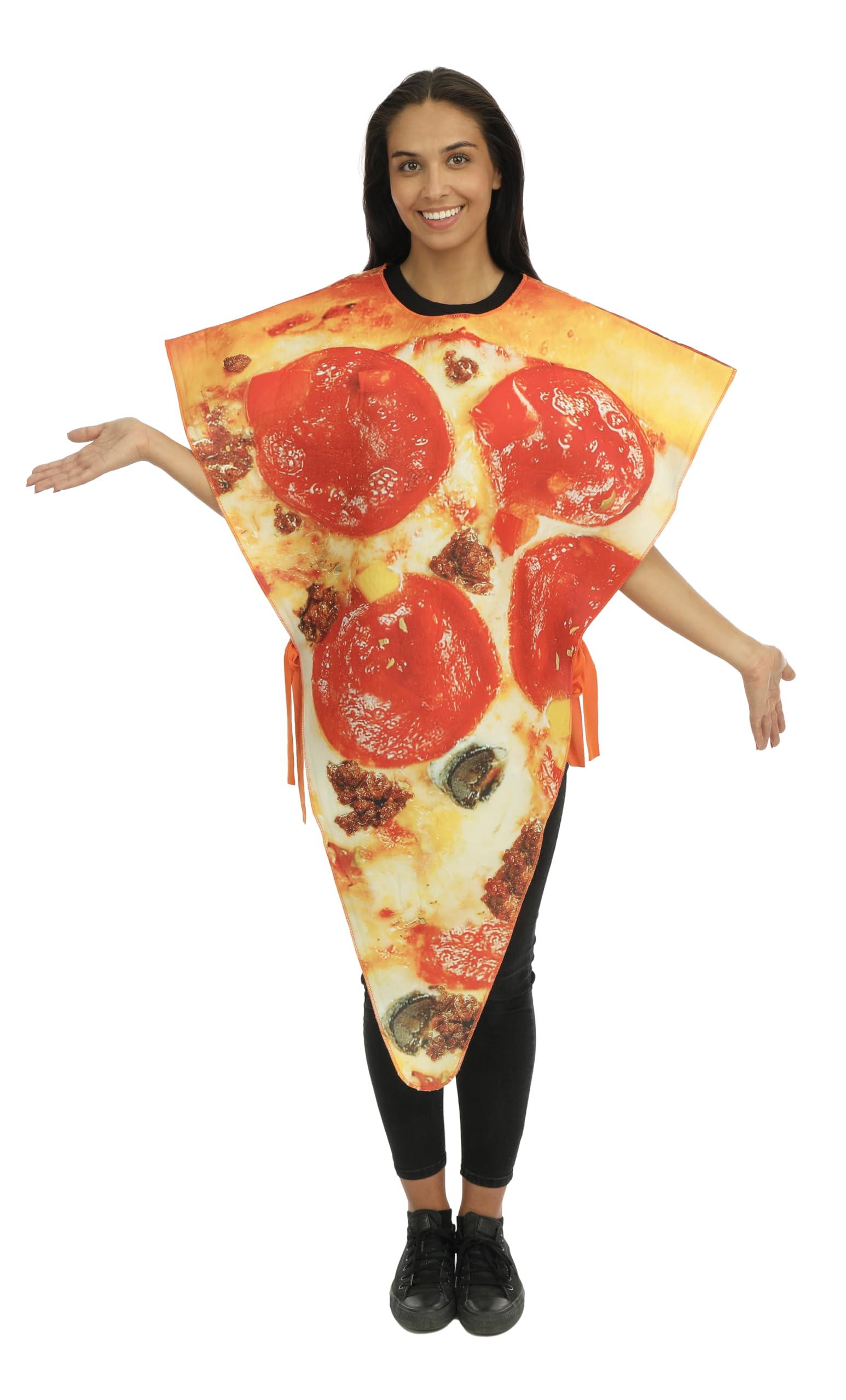 ptit-clown-food-tunika-kost-m-erwachsene-einheitsgr-e-ei-pizza-pommes-hotdog-bur image 4