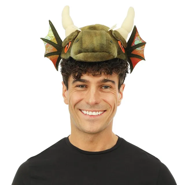 p-tit-clown-drache-haarreif-dinosaurier-kost-mzubeh-r image 1