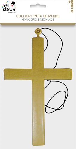p-tit-clown-60426-m-nchskreuz-gold-kost-m-accessoire image 4