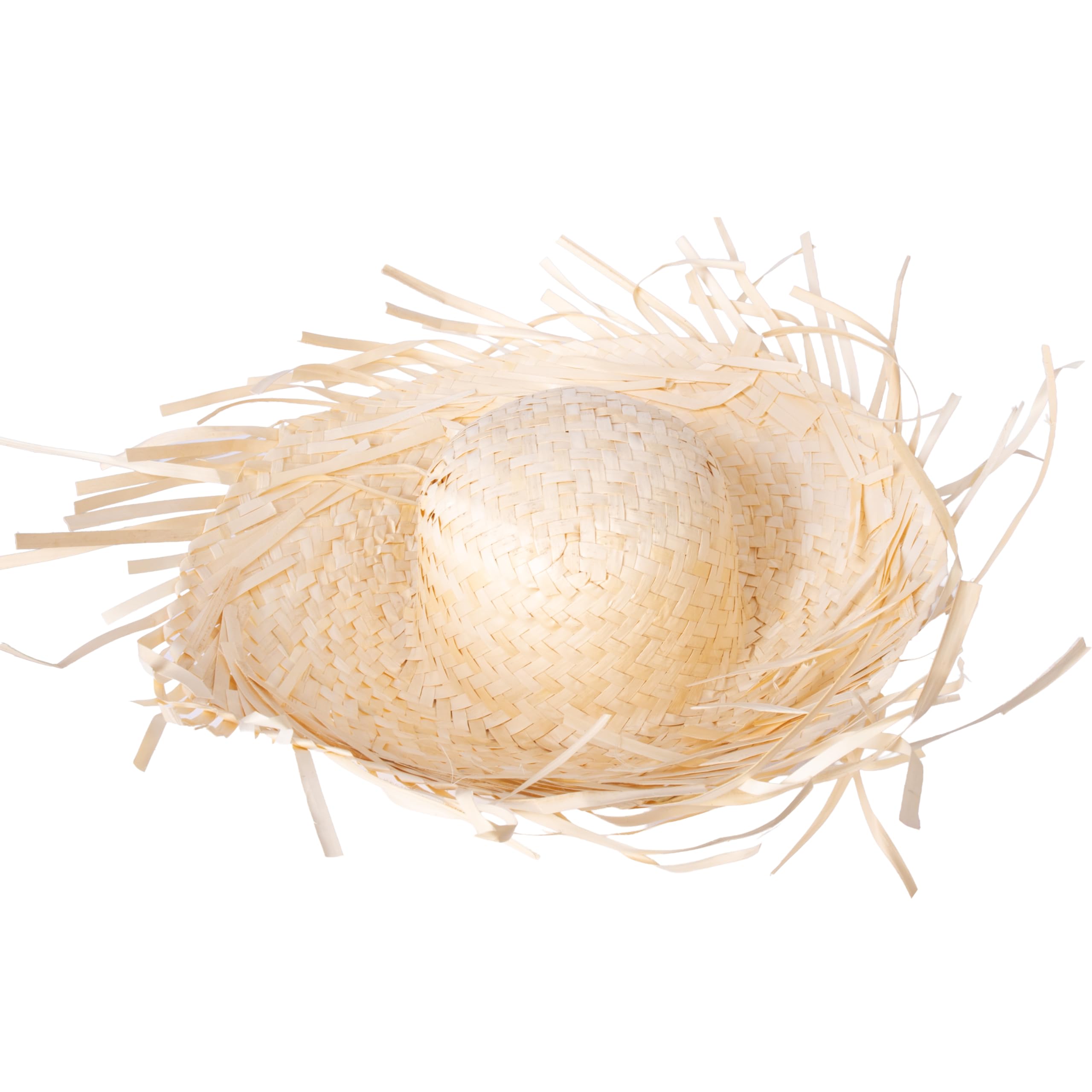 ptit-clown-95422-hawaii-strohhut-f-r-erwachsene-natur-beige image 2