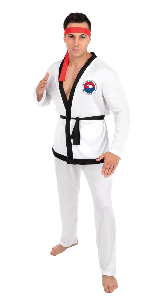 ptit-clown-ninja-samurai-kost-m-f-r-damen-schwarz-rot image 1