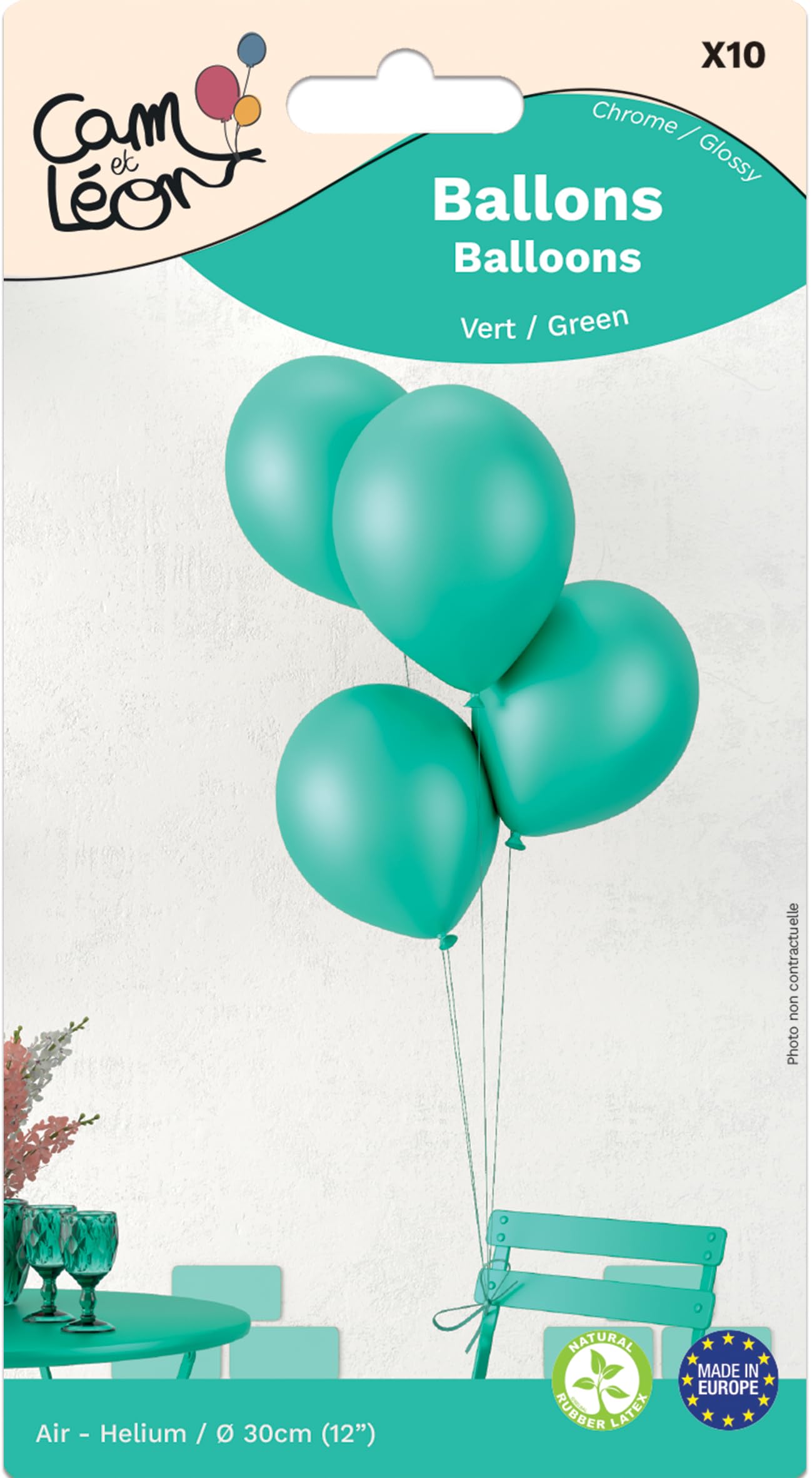 p-tit-clown-chrom-ballons-30-cm-silber-10-st-ck-latex image 3