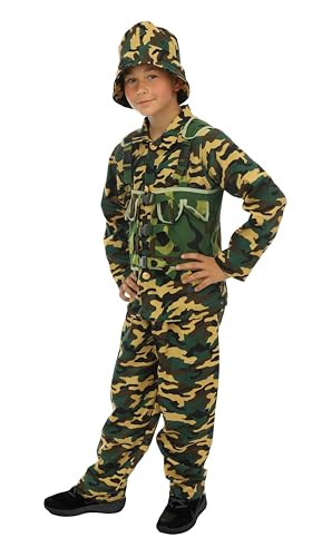 p-tit-clown-soldatenkost-m-kinder-milit-r-camouflage-4-teilig image 8