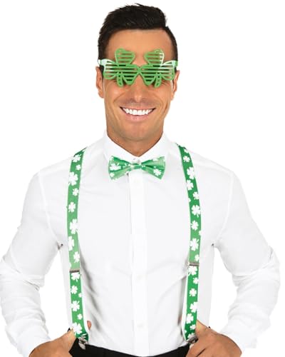 p-tit-clown-st-patrick-s-day-set-hosentr-ger-fliege-brille image 6