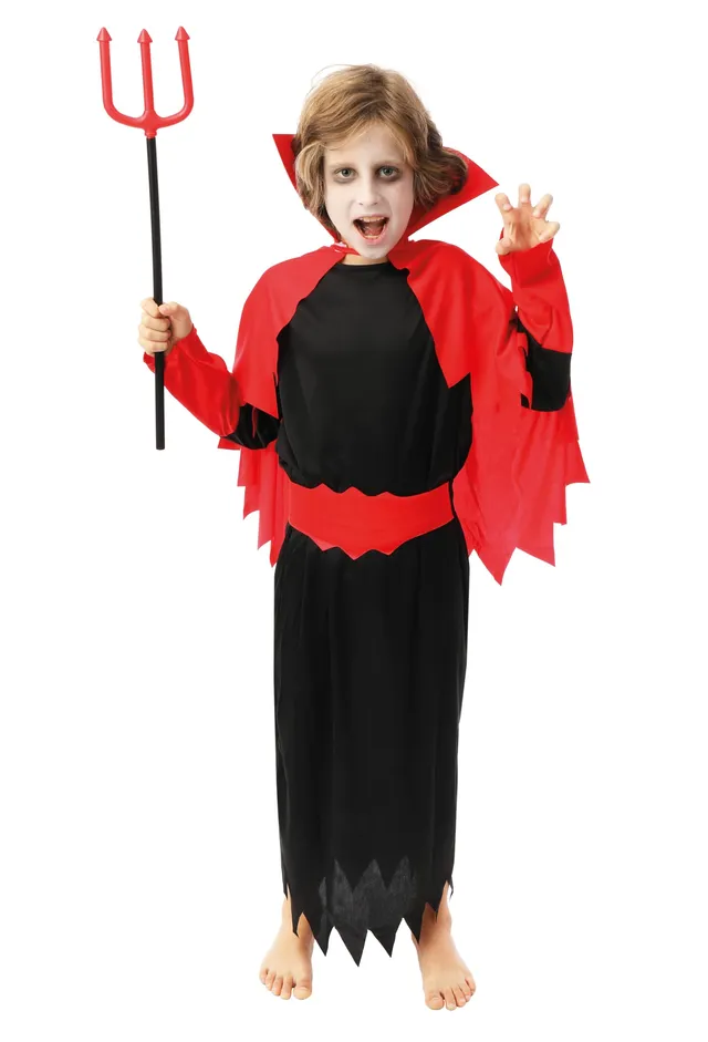 p-tit-clown-teufel-kost-m-kinder-verkleidung-karneval-halloween image 1