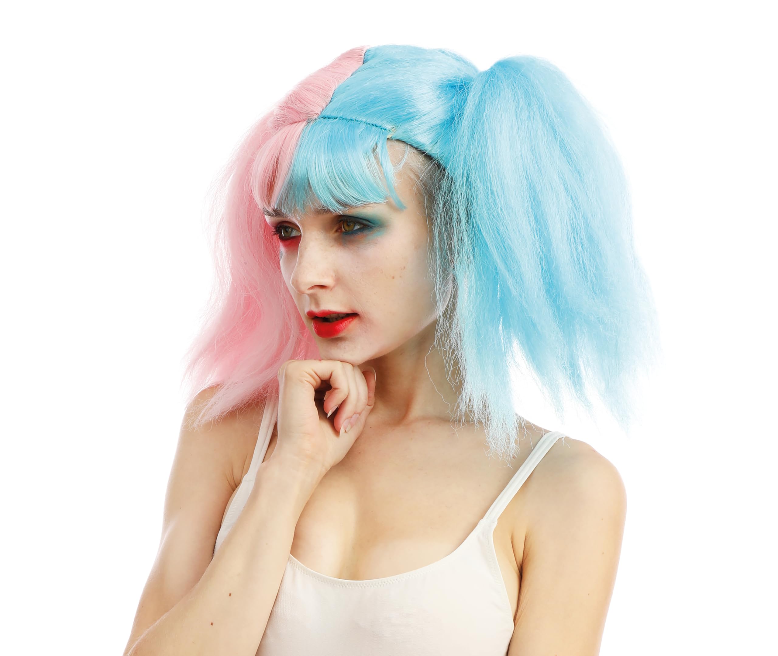 ptit-clown-harlekin-per-cke-mit-decken-in-blau-und-rosa-einheitsgr-e image 2