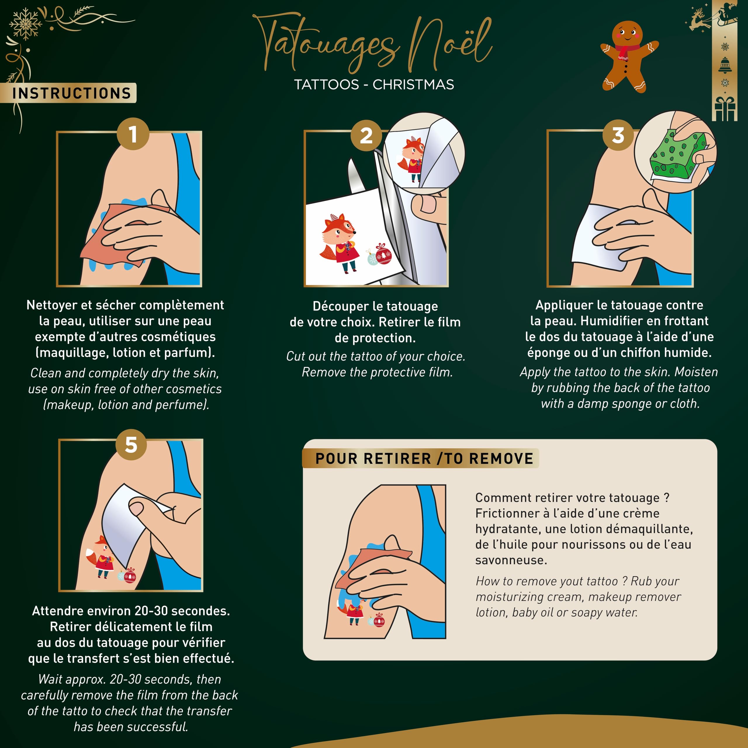 ptit-clown-24180-tempor-re-weihnachts-tattoos-christmas-motive-f-r-kinder image 3