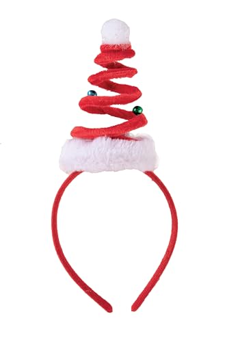 ptit-clown-weihnachtsbaum-haarreif-mit-glocke-rot-wei image 8